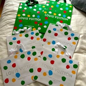 6 Louis Vuitton Maison Fondee shopping bags